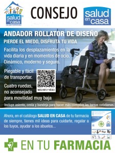 Andador Rollator de diseño